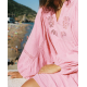Miranda Organic Cotton Dress | Orchid Smoke