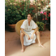 Charm Organic Cotton Caftan | Off White