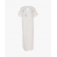Charm Organic Cotton Caftan | Off White