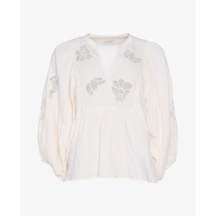 Evelyn Organic Cotton Top | Off White