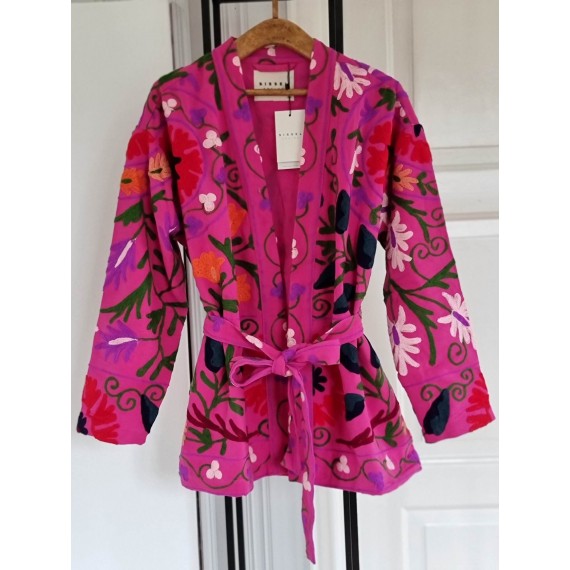Nathalie Suzani Jacket | Pink Suzani