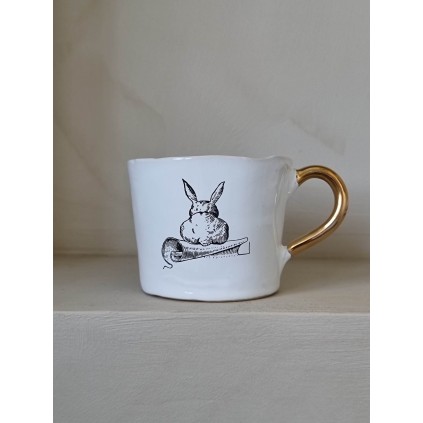 Alice Mug White | Rabbit on Paperroll
