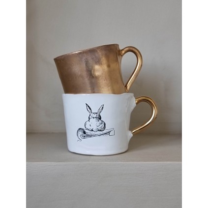 Alice Mug White | Rabbit on Paperroll