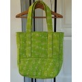 Sophia Silk Tote Bag | Pistachio