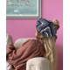 Hailey Crochet Beret | Grey