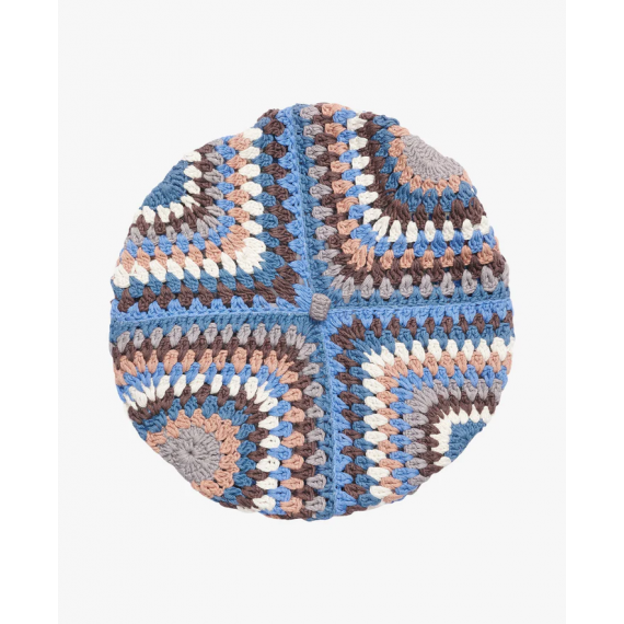 Hailey Crochet Beret | Grey