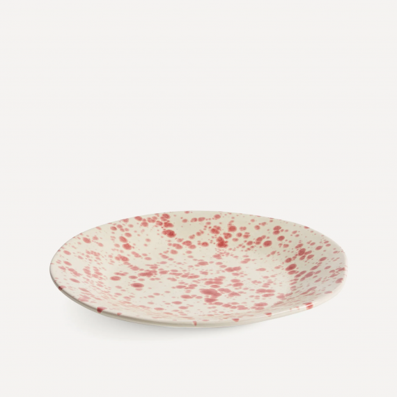 Shallow Serving Bowl | Cranberry