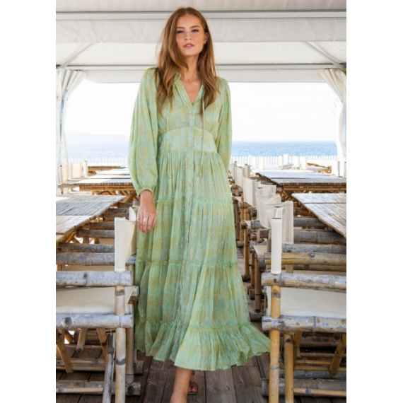 Elodie Dress | French Lime
