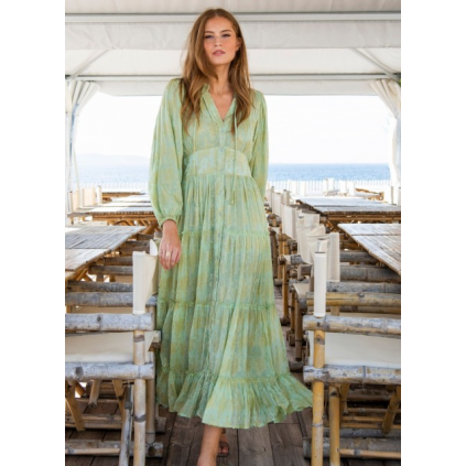 Elodie Dress | French Lime