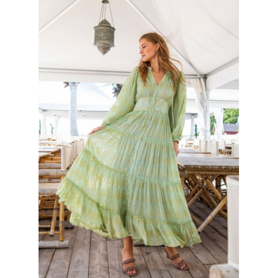 Elodie Dress | French Lime
