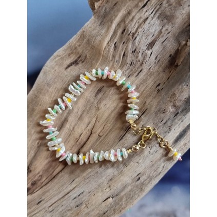 Armbånd | Pastel Pearl Abundance