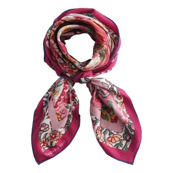 Classical Pink Paisley Scarf
