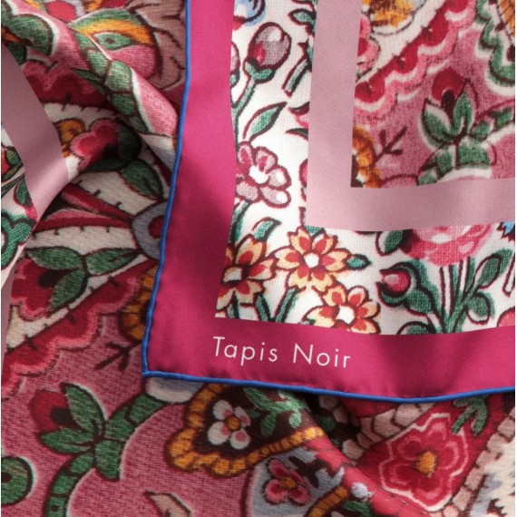 Classical Pink Paisley Scarf