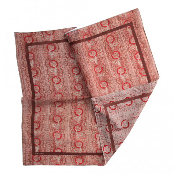 Light Red Pattern Scarf